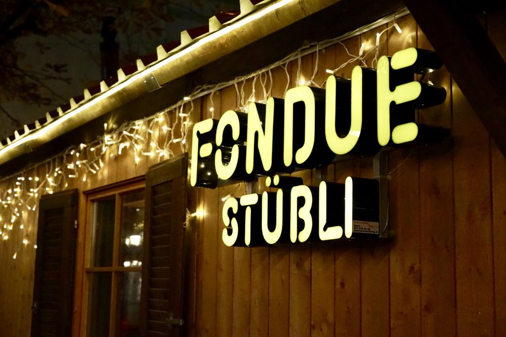 Kunsthalle Fondue Stübli
